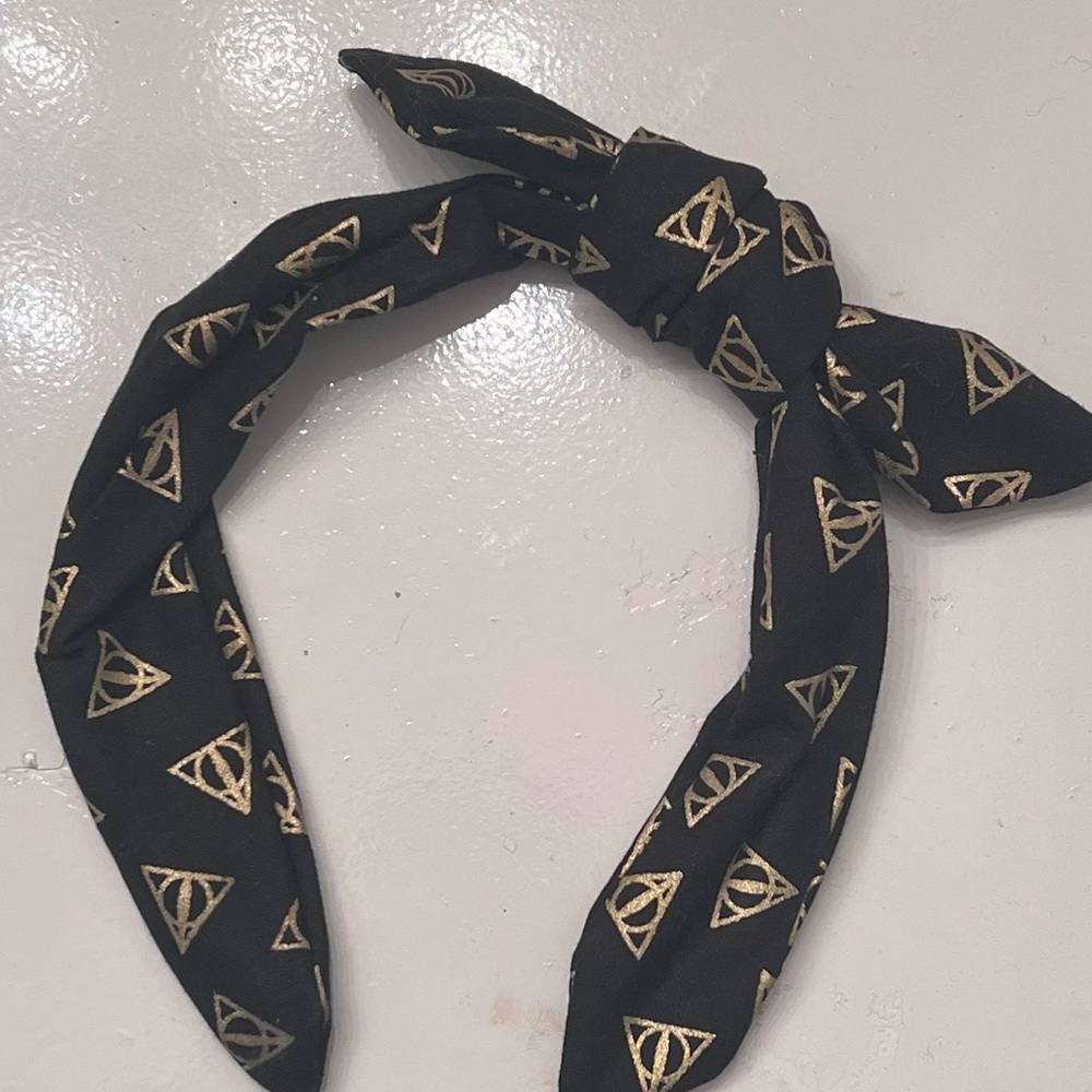 Deathly Hallows Bow Headband